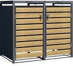 Phoenix GB2213AWK Series GB M&uuml;lltonnenbox Eiche 240 l 2 M&uuml;lltonnen