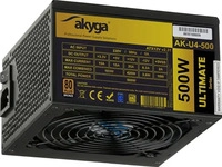 AKYGA AK-U4-500, Akyga PC Netzteil 500 W ATX 80PLUS Bronze Schwarz