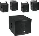 OMNITRONIC 20000757, Omnitronic Molly-12A+Molly-6 Aktives PA-Lautsprecher-Set...