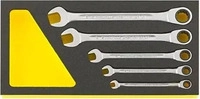 STAHLWILLE 96830652, Stahlwille 96830652 TCS 17F/5 Ring-Ratschenschl&uuml;ssel-Satz