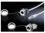Rittal SZ 2482.730 RJ45 Einbaumodul mit Gegenmutter Messing Bunt 1 St. Piece