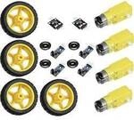 Joy-it CR-1774897 Roboter Auto Passend f&uuml;r (Einplatinen-Computer) Arduino,...