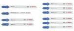 Bosch Accessories 2607012070 Stichs&auml;geblatt Set Metal Advanced, 10-tlg. 1 St.