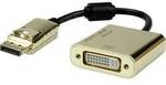 ROLINE GOLD 4K DisplayPort-DVI Adapter, Aktiv, v1.2, DP ST - DVI BU 12.03.3175