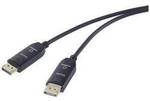 Renkforce Glasfaser / DisplayPort Anschlusskabel DisplayPort Stecker,...