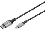 Digitus DisplayPort / Mini-DisplayPort Anschlusskabel DisplayPort Stecker, Mini