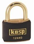 Kasp K12440BLAA1 Vorh&auml;ngeschloss 40 mm gleichschlie&szlig;end Goldgelb Schl&uuml;sselschloss