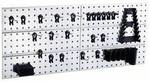 raaco 109642 Werkzeughaken Lochpaneel x 2 + 28 Clips (B x H x T) 1040 x 440 x 11 mm 1