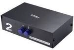 SpeaKa Professional SP-11175216 2 Port Composite-Switch mit Audio-Ports