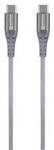 Skross USB-Kabel USB 2.0 USB-C&reg; Stecker, USB-C&reg; Stecker 1.20 m Spacegrau Rund,