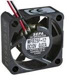 SEPA MFB25F12 Axiall&uuml;fter 12 V/DC 4.2 m&sup3;/h (L x B x H) 25 x 25 x 10 mm MFB25F12-BLI
