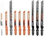 Bahco 91-MIXED-10P Stichs&auml;gebl&auml;tter-Satz f&uuml;r Holz und Metall - 10-tlg 1 Set