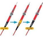 VOLTCRAFT MS-4PS Sicherheits-Messleitung 4 mm Sicherheits-Stecker Pr&uuml;fspitze 1.00 m