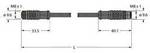 Turck 6627428 Sensor-/Aktor-Steckverbinder, konfektioniert 2 m Polzahl Sensoren: 3 1