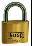 Kasp K12540A3 Vorh&auml;ngeschloss 40 mm gleichschlie&szlig;end Goldgelb Schl&uuml;sselschloss