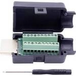 TRU COMPONENTS T1904C104 HDMI-Steckverbinder Stecker, Einbau vertikal Polzahl: 20