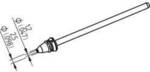 Ersa 0742ED1225H/SB Entl&ouml;tspitze Konisch Spitzen-Gr&ouml;&szlig;e 2.5 mm Spitzen-L&auml;nge 79.25