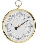 TFA Dostmann Analoges Barometer mit Messingring Barometer Messing 29.4025.32