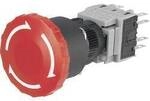 TRU COMPONENTS LAS1-BY-22TSA Not-Aus-Schalter 250 V/AC 3 A 2 &Ouml;ffner, 2...