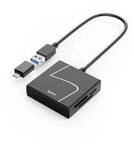 Hama Externer Speicherkartenleser USB-C&reg; Schwarz 00200148