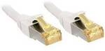 LINDY 47322 RJ45 Patchkabel CAT 6a (Rohkabel CAT 7) S/FTP 1.00 m Wei&szlig; mit