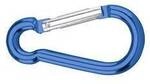 d&ouml;rner + helmer 4815704 Karabinerhaken Aluminium blau eloxiert 60 mm 20 St.