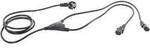 HAWA 1008274 Kaltger&auml;te Y-Kabel Schwarz 2.35 m
