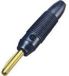BKL Electronic 072150/G Bananenstecker Stecker, gerade Stift-&Oslash;: 4 mm Schwarz 1...