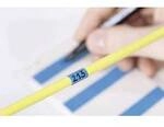 HellermannTyton 598-14025 HSMB-C1-1402-BU-1402-BU/CL Etiketten-Kabellaminierer...