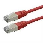 ROLINE Patchkabel Cat.6 (Class E), PoE, S/FTP (PiMF), rot, 1,5 m 21.51.0824