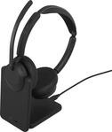 JABRA 34599-989-889, Jabra Evolve3 45 Stereo, LINK 390c, UC On Ear Headset Bluetooth,