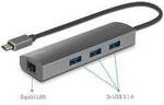 Renkforce Netzwerkadapter/Hub 1 GBit/s USB-C&reg; (USB 3.2 Gen 1), Gigabit-LAN (1
