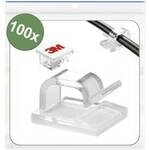 Quadrios 25CA749 Kabelclip selbstklebend 25CA749 B&uuml;ndel-&Oslash;-Bereich 1 bis 7 mm