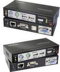 LINDY LINDY Cat.5 KVM Extender Combo 300 PS/2 KVM Extender &uuml;ber Netzwerkkabel RJ45