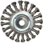 KS Tools 340.0047 Rostfreie Stahldrahtrundb&uuml;rste 0,5mm, &Oslash; 125mm