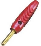 BKL Electronic 072149/G Bananenstecker Stecker, gerade Stift-&Oslash;: 4 mm Rot 1 St.
