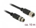 Delock 12643 Sensor-/Aktor-Kabel M8 10 m Polzahl Sensoren: 6 1 St. Bag