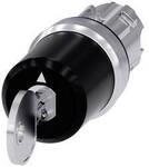 Siemens 3SU10505BL410AA0 3SU1050-5BL41-0AA0 Schl&uuml;sselschalter 1 x Ein/Aus/Ein 2 x 45