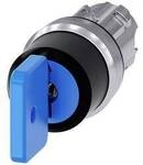 Siemens 3SU10504GL010AA0 3SU1050-4GL01-0AA0 Schl&uuml;sselschalter 2 x 45 &deg; IP66, IP67,