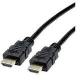 ROLINE HDMI High Speed Kabel mit Ethernet, TPE, schwarz, 1,5 m 11.04.5931