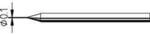 Ersa 0042BD L&ouml;tspitze Bleistiftform Spitzen-Gr&ouml;&szlig;e 1.50 mm Spitzen-L&auml;nge 3 mm