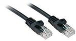 LINDY 48194 RJ45 Patchkabel CAT 6 U/UTP 3.00 m Schwarz 1 St.