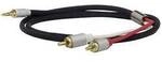 Dynavox 207385 207385 Cinch Audio Adapter [1x Klinkenstecker 3.5 mm - 2x