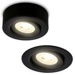 Briloner 7991015 Aufbauleuchte LED EEK: F (A - G) Warmwei&szlig; Schwarz