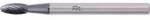 PFERD TOOLS 21202554 Fr&auml;sstift L&auml;nge 37 mm Produktabmessung, &Oslash; 3 mm...