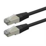 ROLINE Patchkabel Cat.6 (Class E), PoE, S/FTP (PiMF), schwarz, 2 m 21.51.1345