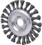 KS Tools 340.0043 Stahldrahtrundb&uuml;rste 0,5mm, &Oslash; 125mm
