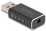 Delock USB 2.0 Adapter [1x USB 2.0 Stecker A - 1x 3.5 mm-Buchse] 68001 0 mm