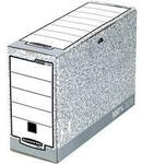 Bankers Box Archivschachtel 1080501 11.1 cm x 26.5 cm x 32.7 cm Karton Grau, Wei&szlig; 1