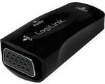 LogiLink CV0108 HDMI Adapter [1x HDMI-Buchse - 1x VGA-Buchse] Schwarz 0.004 m